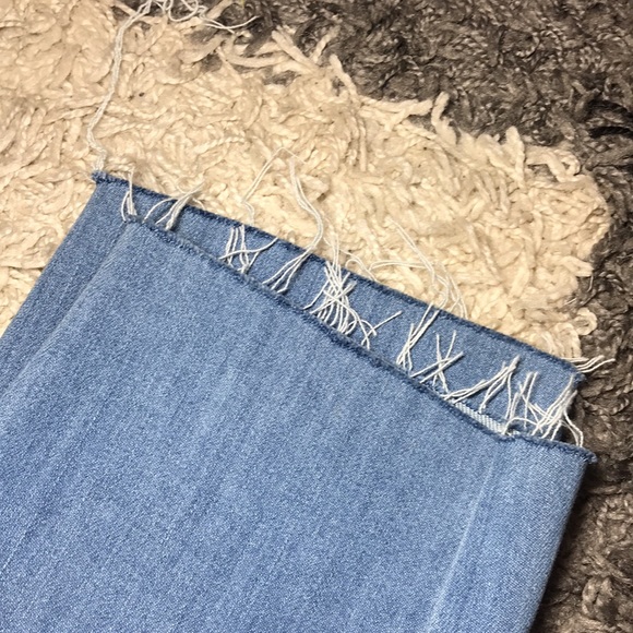 Just Black Wide Leg Jeans with Holes in Sz.31 - Picture 4 of 9